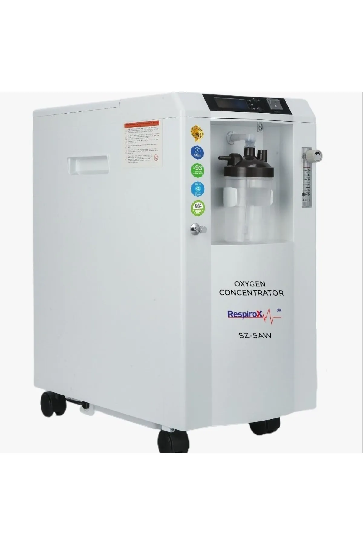 Respirox SZ-5AW Oksijen Konsantratörü 5Litre Nebülizatörlü - Görsel 3