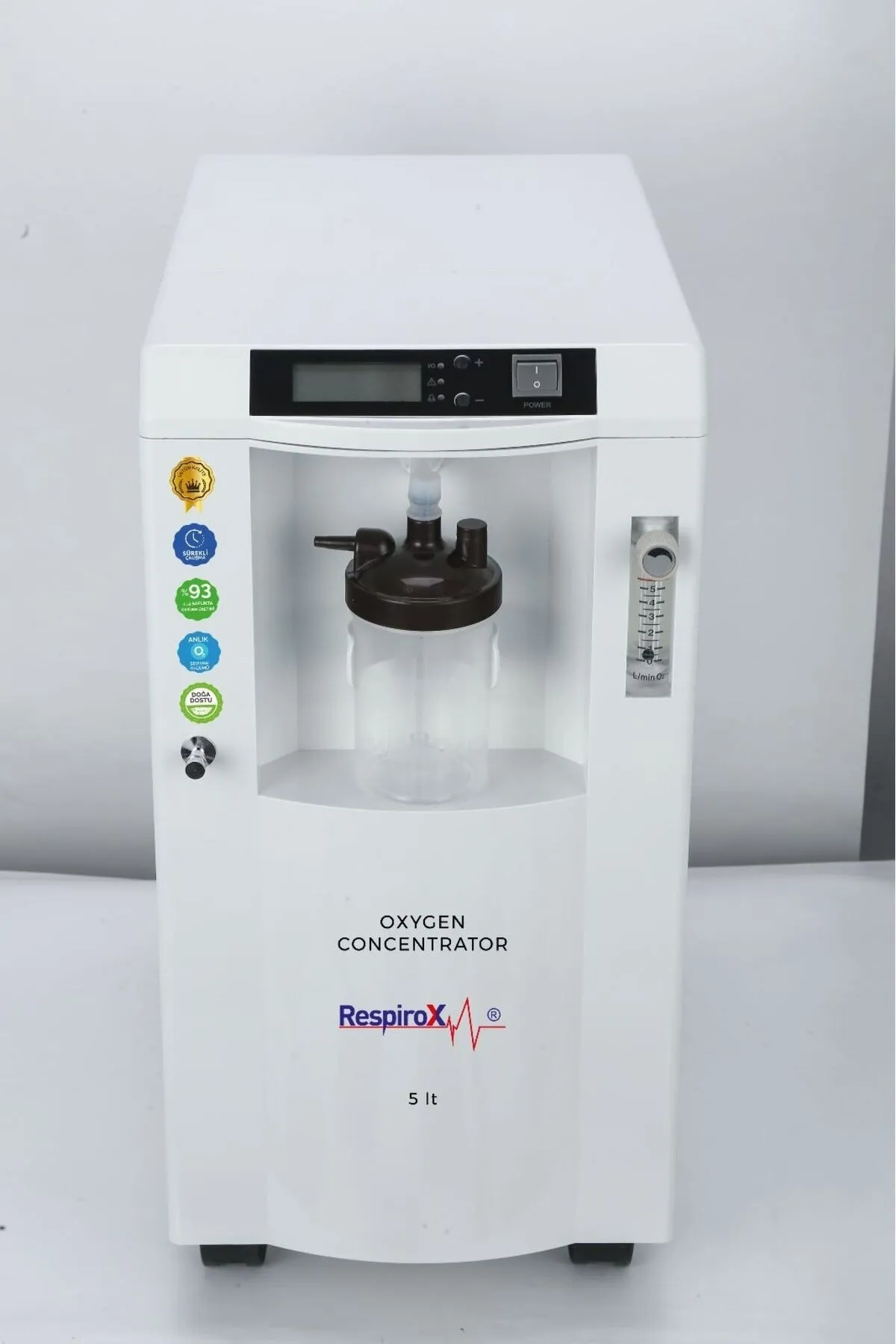 Respirox SZ-5AW Oksijen Konsantratörü 5Litre Nebülizatörlü - Görsel 2