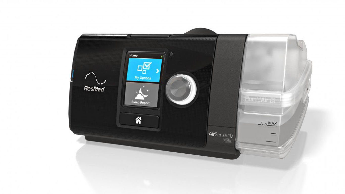 Resmed Airsense Auto Set Oto Cpap Cihazı Resmed Nemlendiricili - Görsel 2