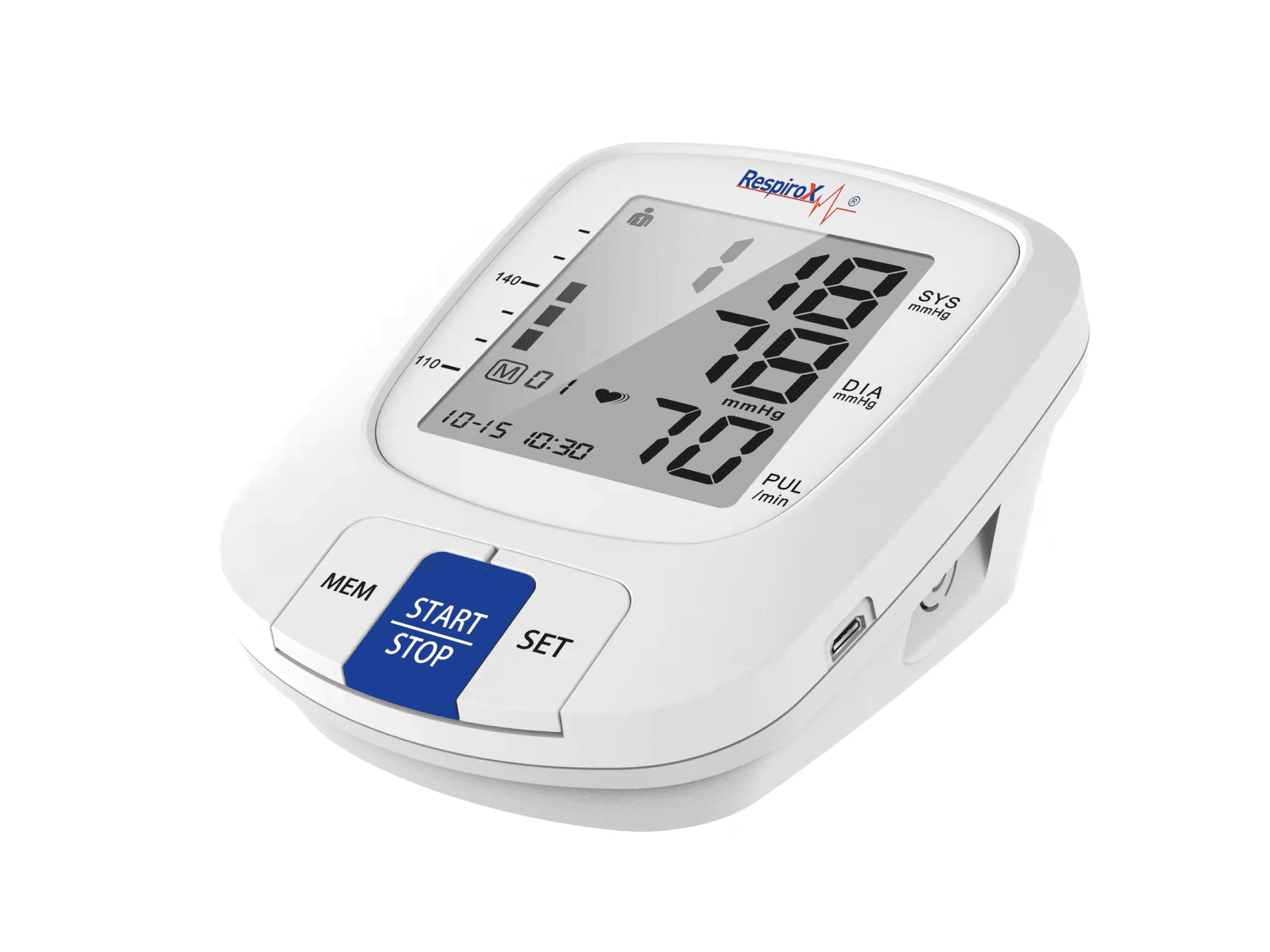 Respirox AXD-808 Türkçe Konuşan Koldan Tansiyon Aleti – Adaptörlü - Görsel 2